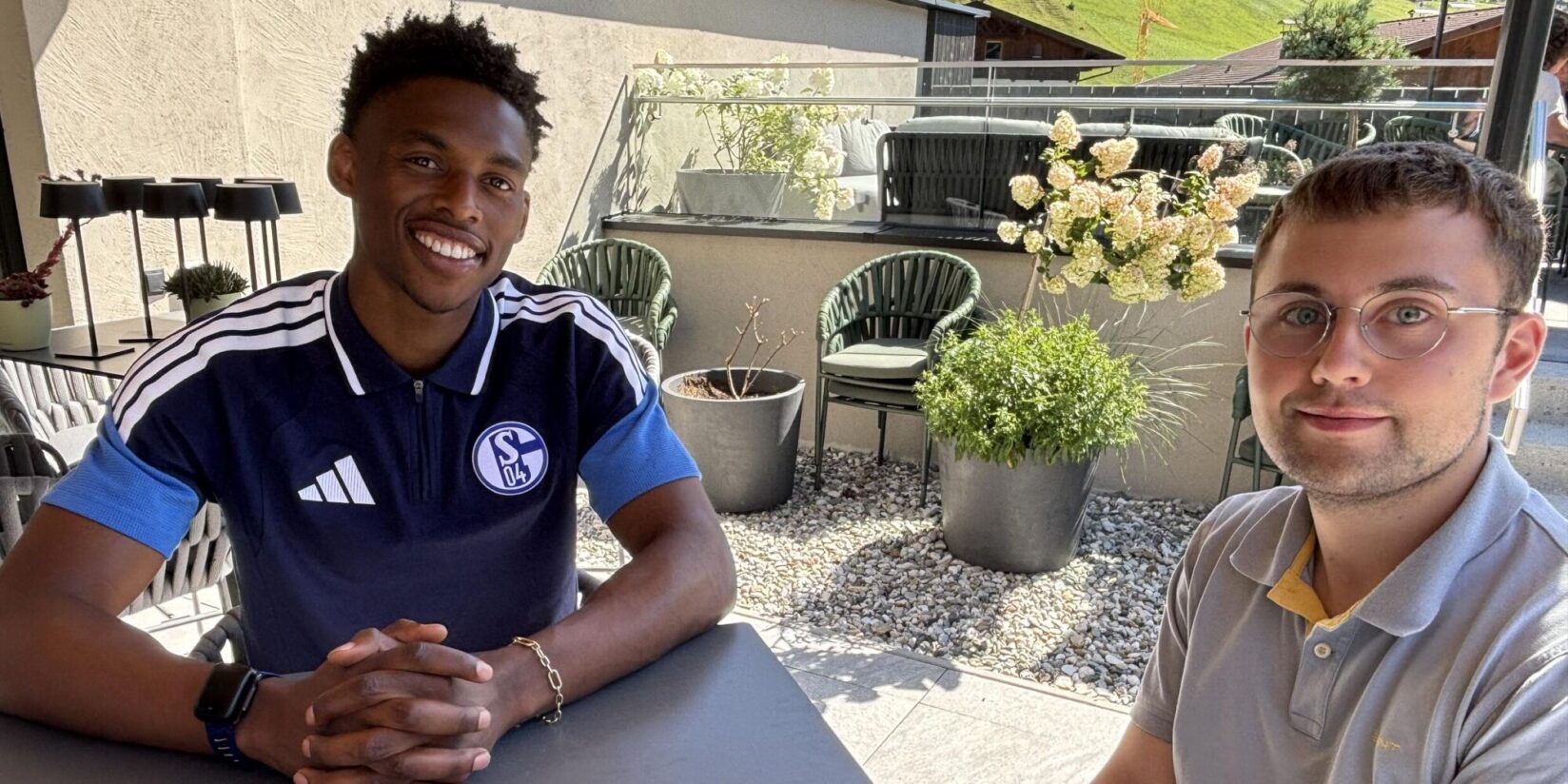 Interview beim FC Schalke 04